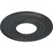Ekena Millwork Anthony Ceiling Medallion (Fits Canopies up to 11 5/8"), 29 3/8"OD x 11 5/8"ID x 1 1/8"P, Pewter CM29ATPES - alternate 3